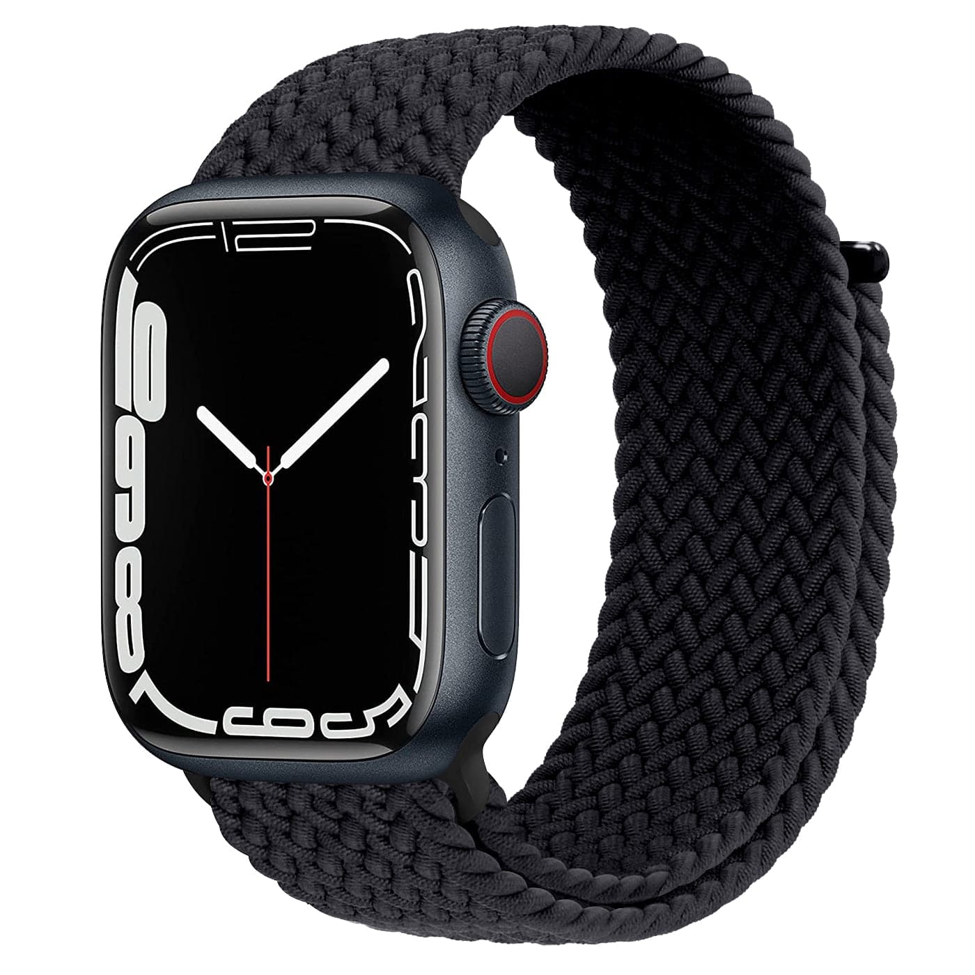Bracelet de montre Apple pour homme, bracelet de montre Apple Watch 44 mm  noir 