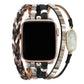 Bracelets Apple Watch Noir style C 38 40 41 42 44 45 49 mm compatible serie 1 2 3 4 5 6 7 8 se et Ultra Bracelet multiple eWatch Straps