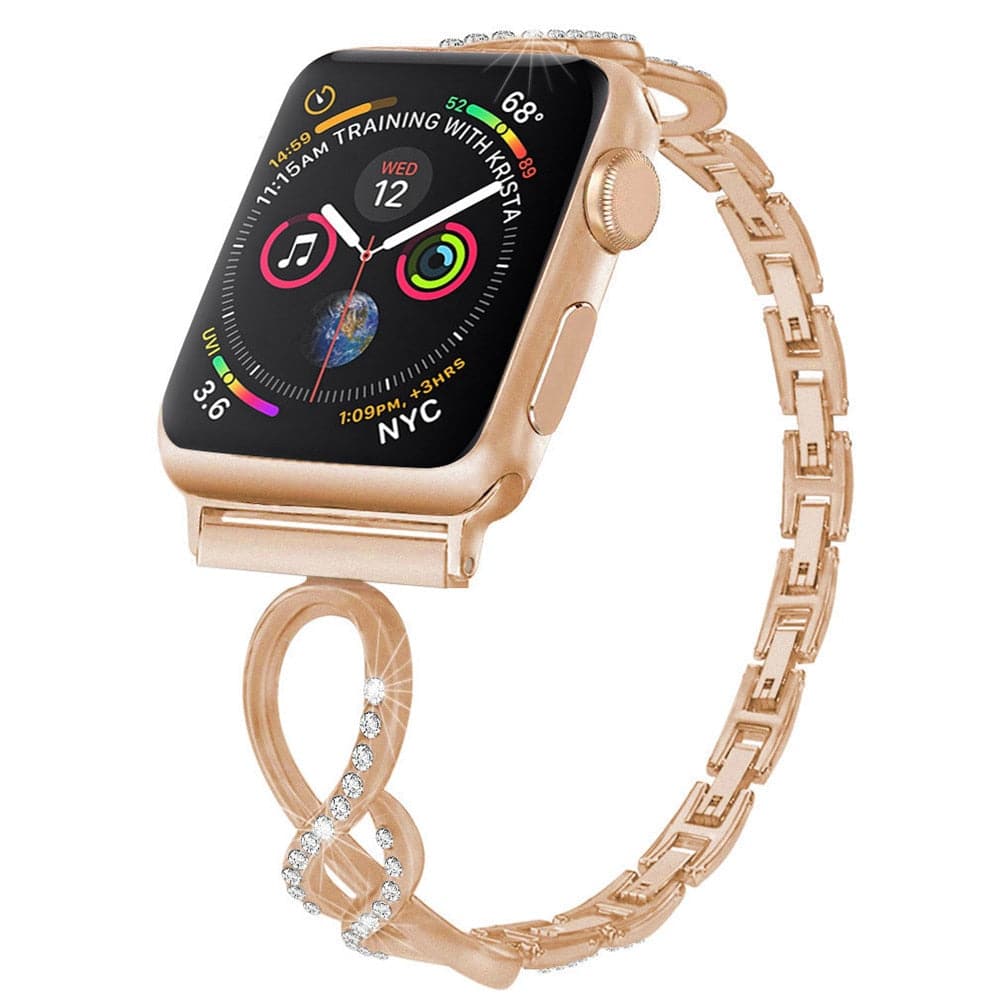 Spiral Diamond Apple Watch Strap