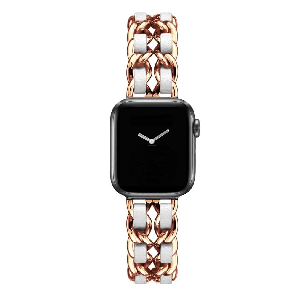 Bracelet Apple Watch en cuir luxury