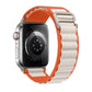 Bracelets Apple Watch Orange et lumière stellaire 38 40 41 42 44 45 49 mm compatible serie 1 2 3 4 5 6 7 8 se et Ultra Boucle Alpine bicolore eWatch Straps