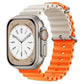 Bracelets Apple Watch Orange étoilé 38 40 41 42 44 45 49 mm compatible serie 1 2 3 4 5 6 7 8 se et Ultra Bracelet Océan eWatch Straps