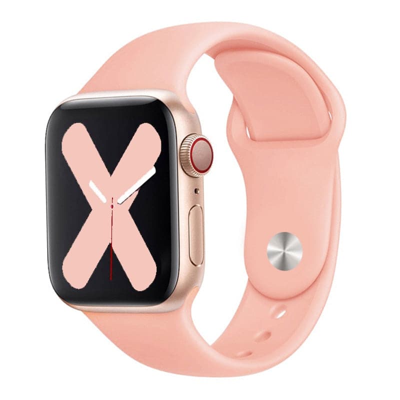 Peach color best sale apple watch band