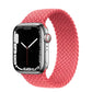 Bracelets Apple Watch Rose 38 40 41 42 44 45 49 mm S compatible serie 1 2 3 4 5 6 7 8 se et Ultra Bracelet tressé uni eWatch Straps