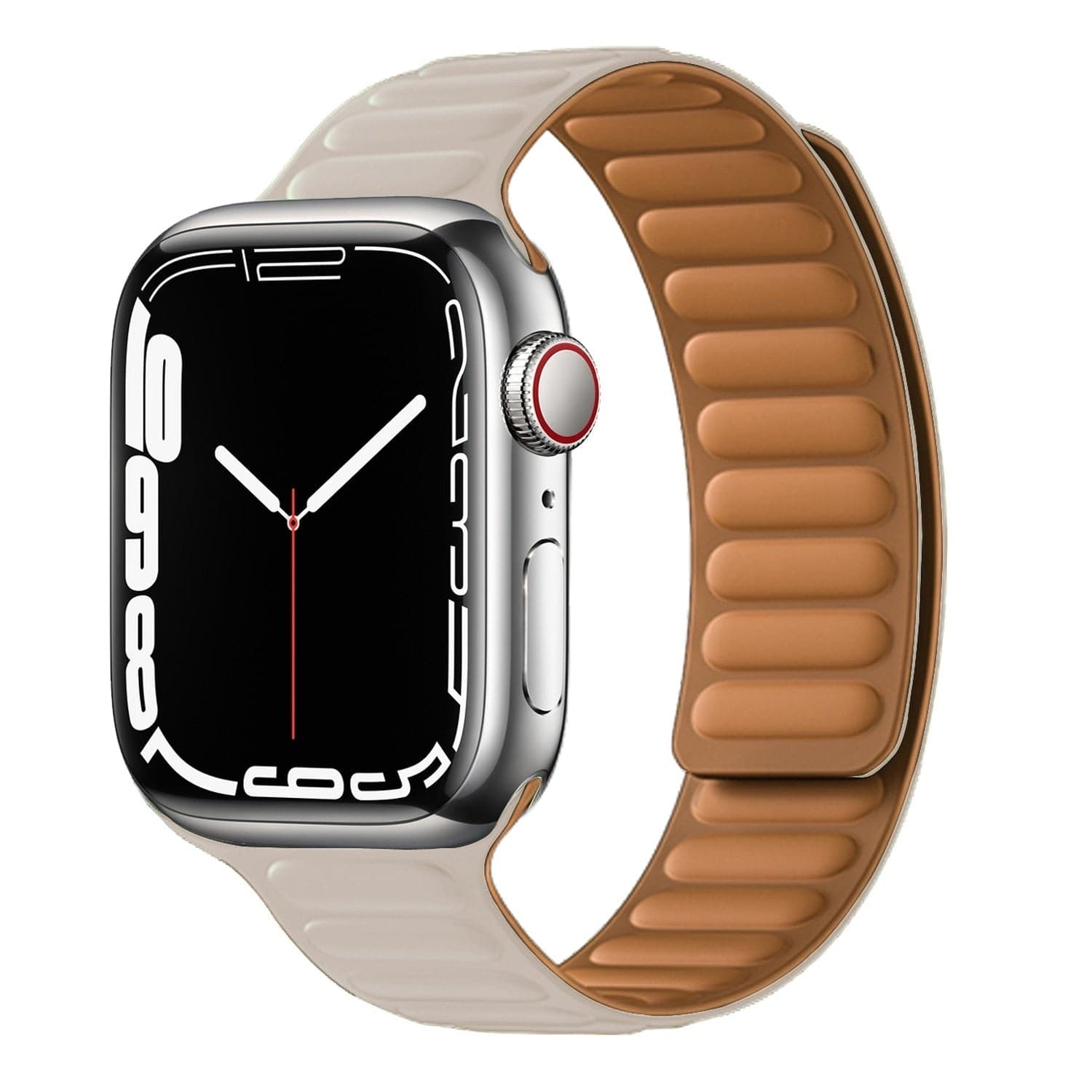 Boucle magn tique en silicone Apple Watch