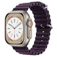 Bracelets Apple Watch Sureau 38 40 41 42 44 45 49 mm compatible serie 1 2 3 4 5 6 7 8 se et Ultra Bracelet Océan uni eWatch Straps