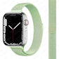 Bracelets Apple Watch Vert menthe 38 40 41 42 44 45 49 mm compatible serie 1 2 3 4 5 6 7 8 se et Ultra Bracelet milanais affiné aimanté eWatch Straps