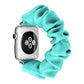 Bracelets Apple Watch Vert menthe 38 40 41 42 44 45 49 mm SM compatible serie 1 2 3 4 5 6 7 8 se et Ultra Bracelet en tissus uni eWatch Straps