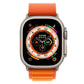 Bracelet Alpine Orange pour Apple Watch Ultra 38 40 41 42 44 45 49 mm compatible serie 1 2 3 4 5 6 7 8 se et Ultra eWatch Straps